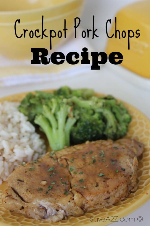 Crockpot Pork Chops