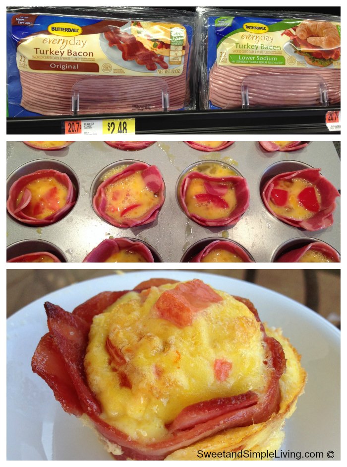 Yummy Bacon Egg Muffin