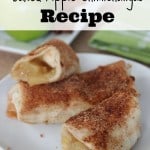 Baked Apple Chimichangas