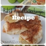 Baked Apple Chimichangas