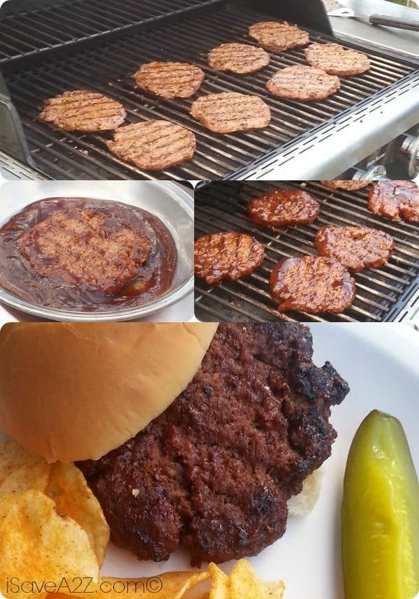 Grilled Sweet Burgers 