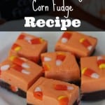 Halloween Candy Corn Fudge