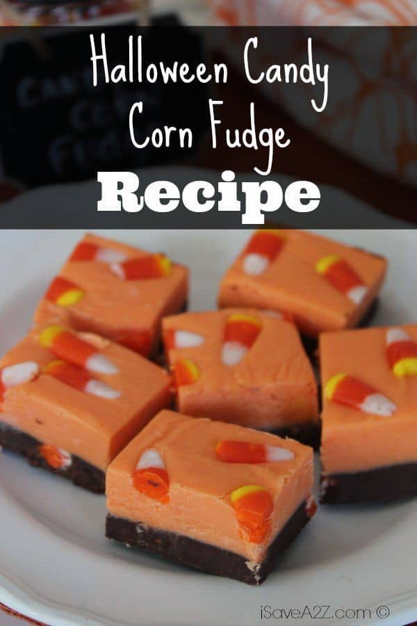 Halloween Candy Corn Fudge