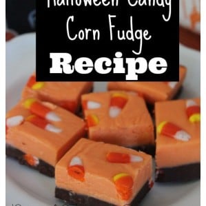 Halloween Candy Corn Fudge