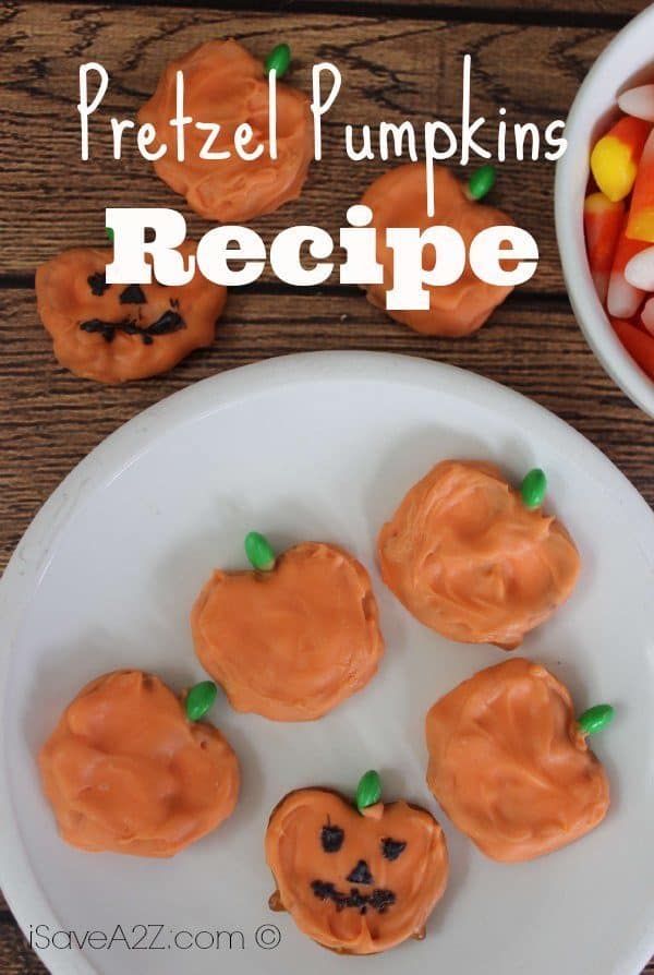 Pretzel Pumpkins