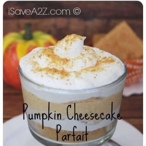 Pumpkin Cheesecake Parfait