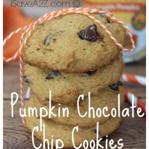 Pumpkin Chocolate Chip Cookies