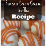Pumpkin Cream Cheese Truffles