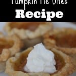 Pumpkin Pie Bites