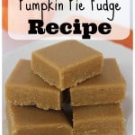 Pumpkin Pie Fudge