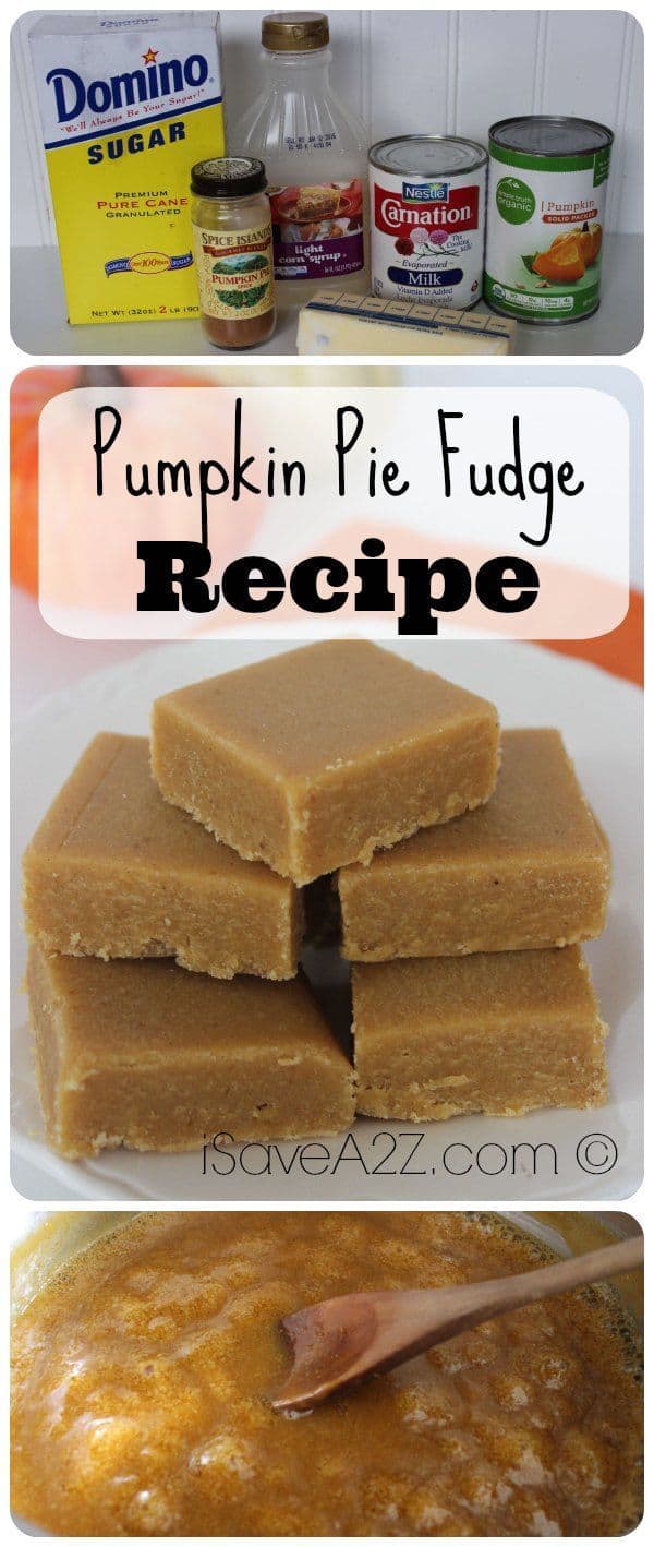 Pumpkin Pie Fudge