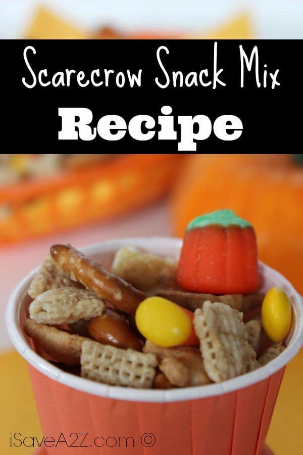 Scarecrow Halloween Snack Mix