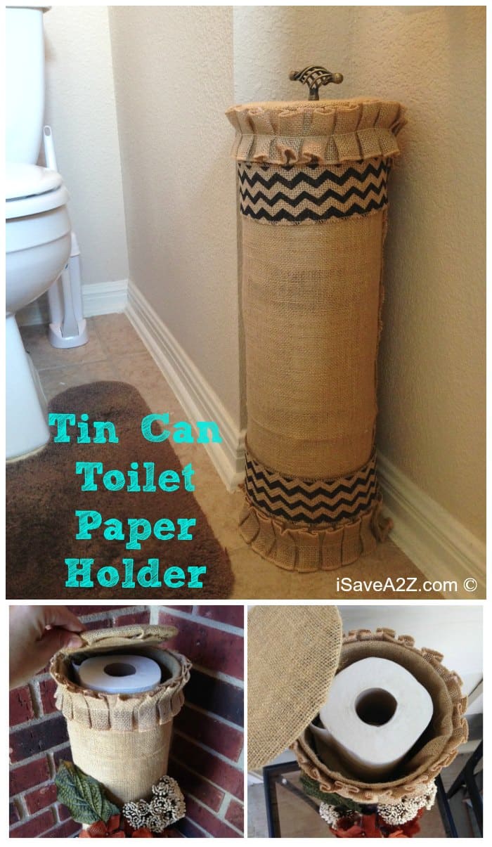 How To Make An Easy Extra Toilet Paper Holder