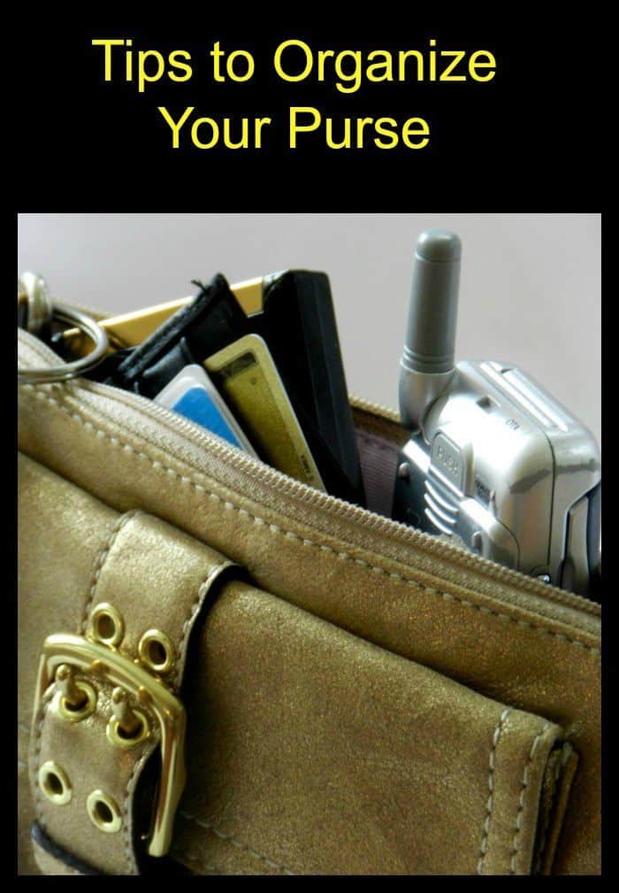 How to Organize Your Purse or Handbag