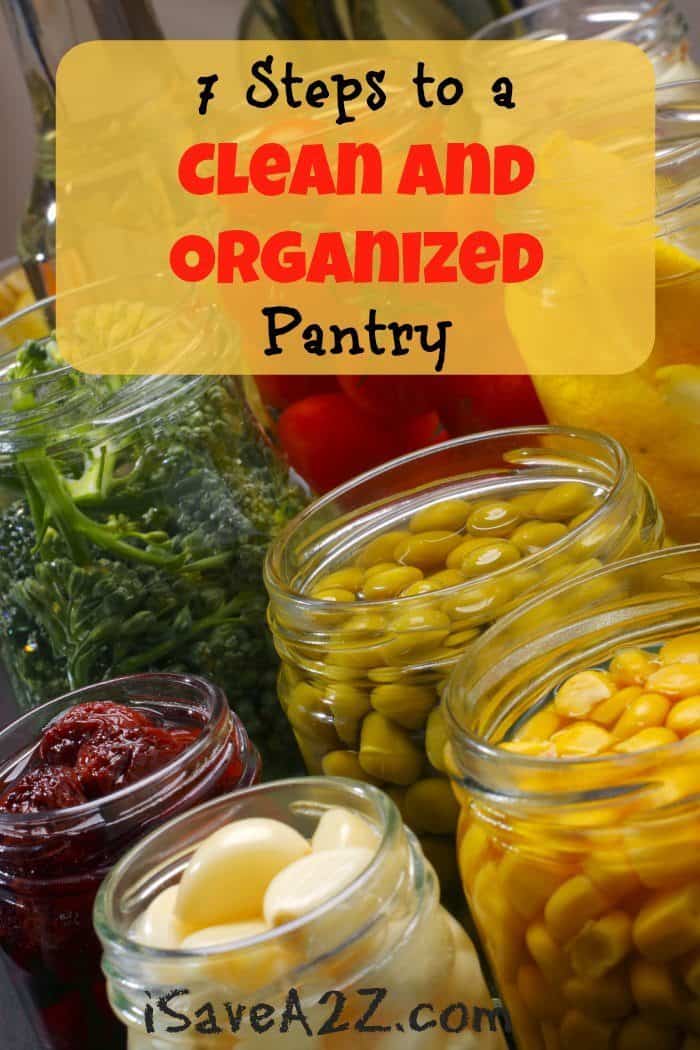 7 Steps to a Clean and Organized Pantry