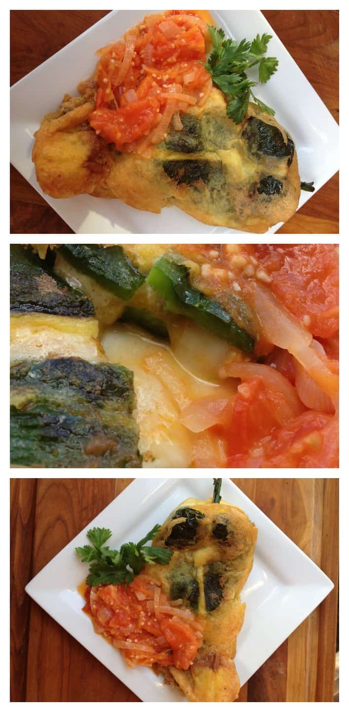 Authentic Chiles Rellenos Recipe collage