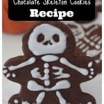 Chocolate Skeleton Cookies