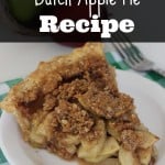 Dutch Apple Pie