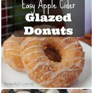 Easy Apple Cider Glazed Donuts