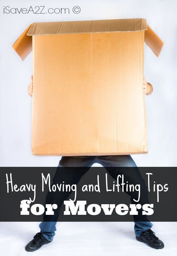Heavy Moving and Lifting Tips for Movers
