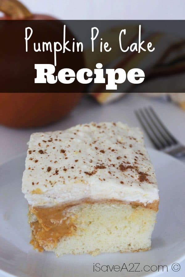 Pumpkin Pie Cake