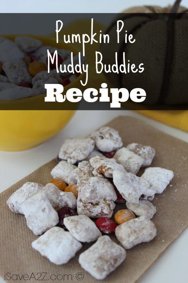 Pumpkin Pie Muddy Buddies