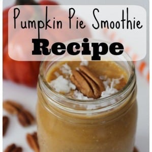 Pumpkin Pie Smoothie