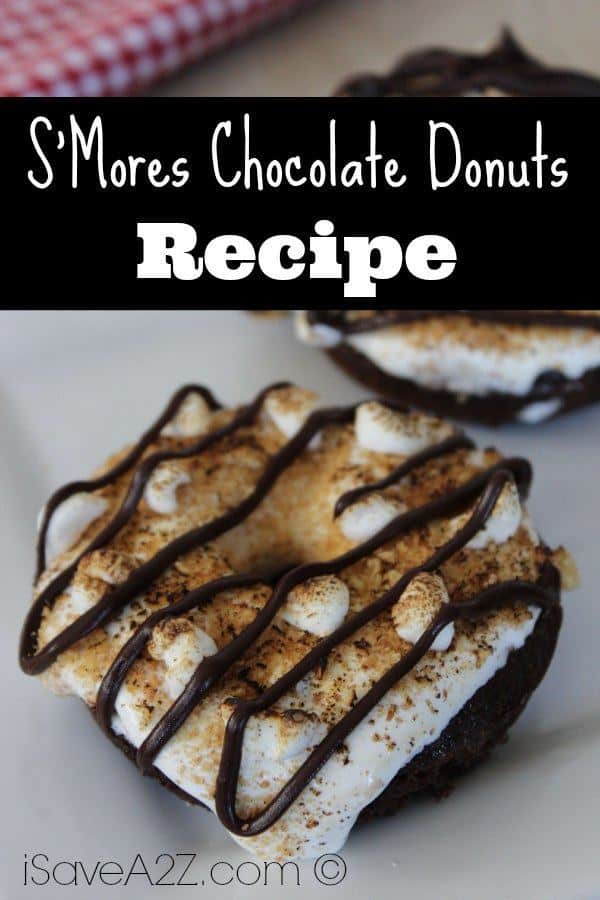 S’Mores Chocolate Donuts