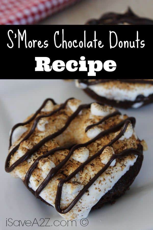 S'Mores Chocolate Donuts