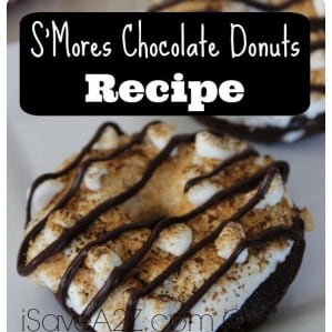 S'Mores Chocolate Donuts