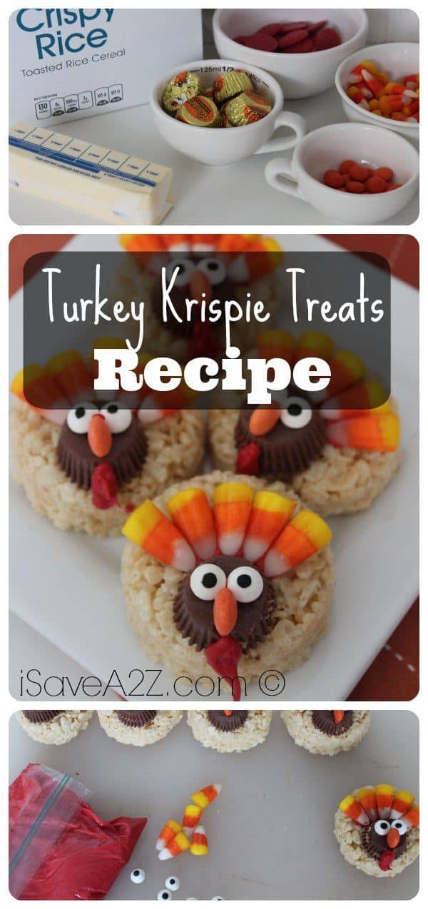 Turkey Krispie Treats - iSaveA2Z.com