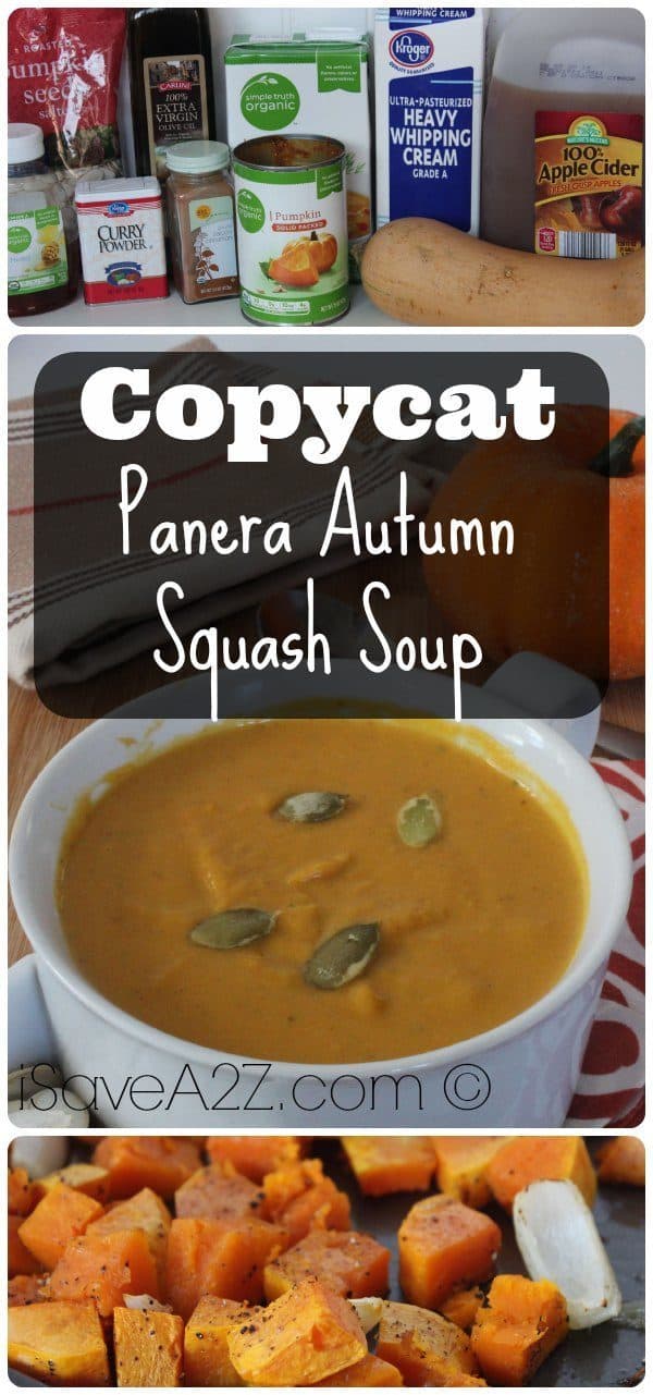 Copycat Panera Autumn Squash Soup