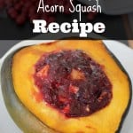 Cranberry Apple Acorn Squash