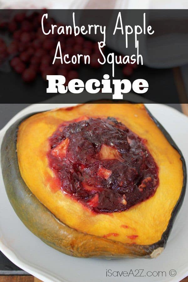 Cranberry Apple Acorn Squash