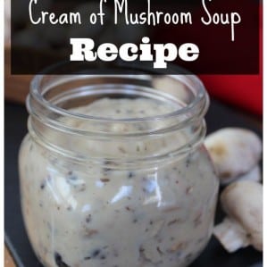 Easy Condensed Cream of Mushroom Soup