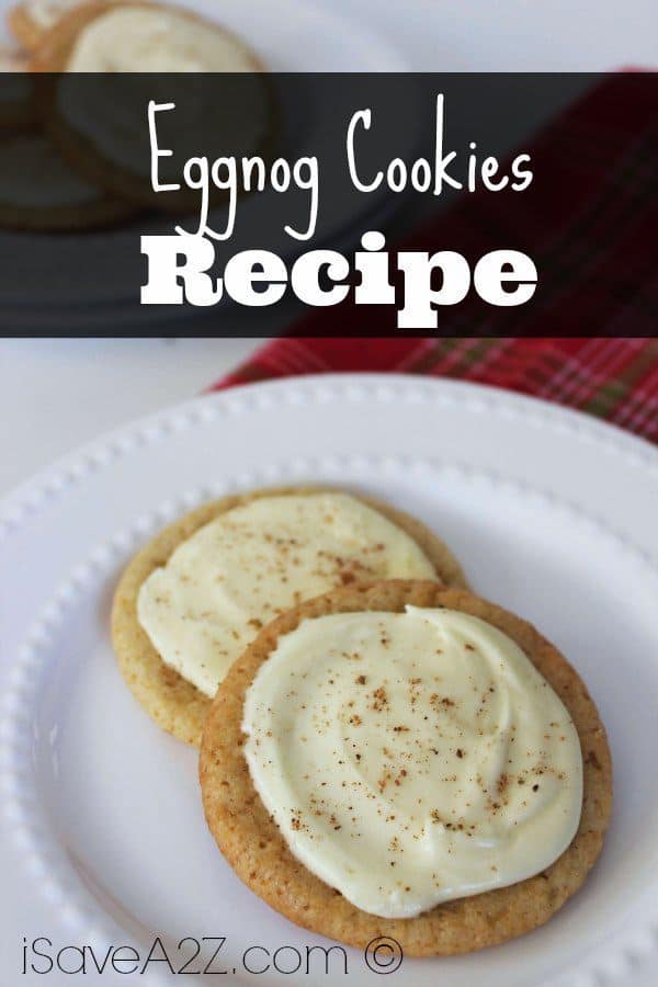 Eggnog Cookies