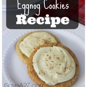 Eggnog Cookies