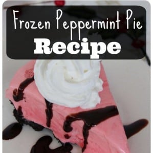 Frozen Peppermint Pie