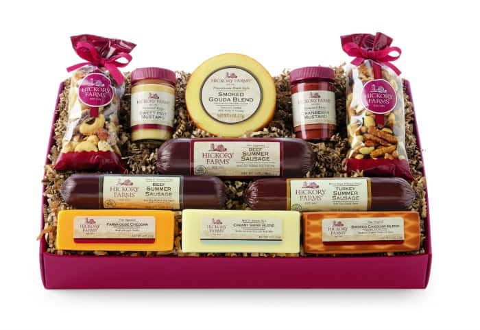Hickory farms sales gift baskets