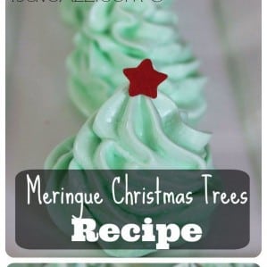 Meringue Christmas Trees