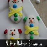 Nutter Butter Snowmen