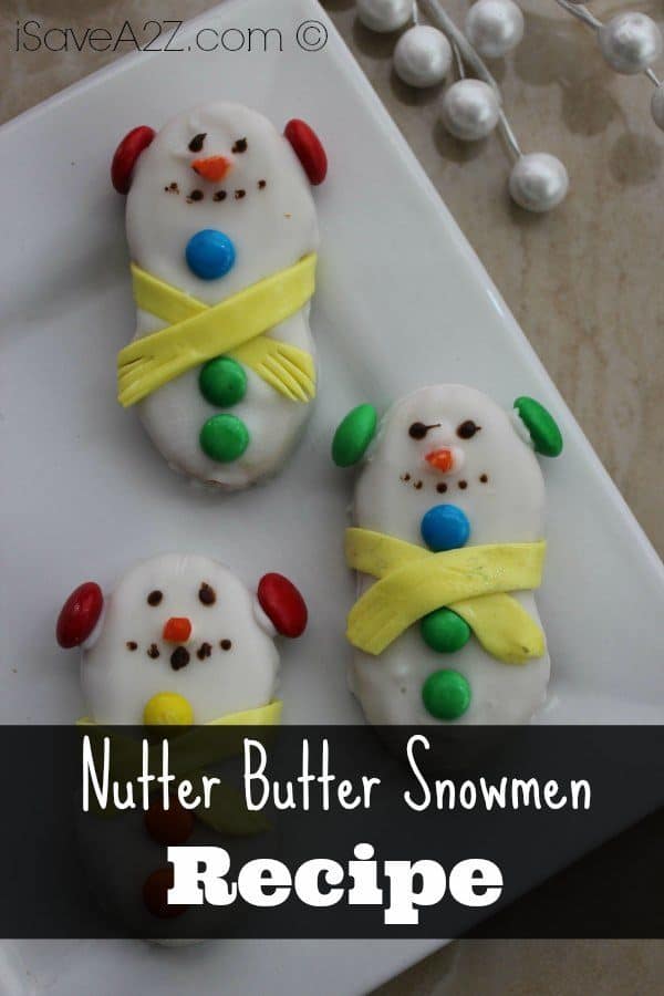 Nutter Butter Snowmen