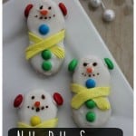Nutter Butter Snowmen