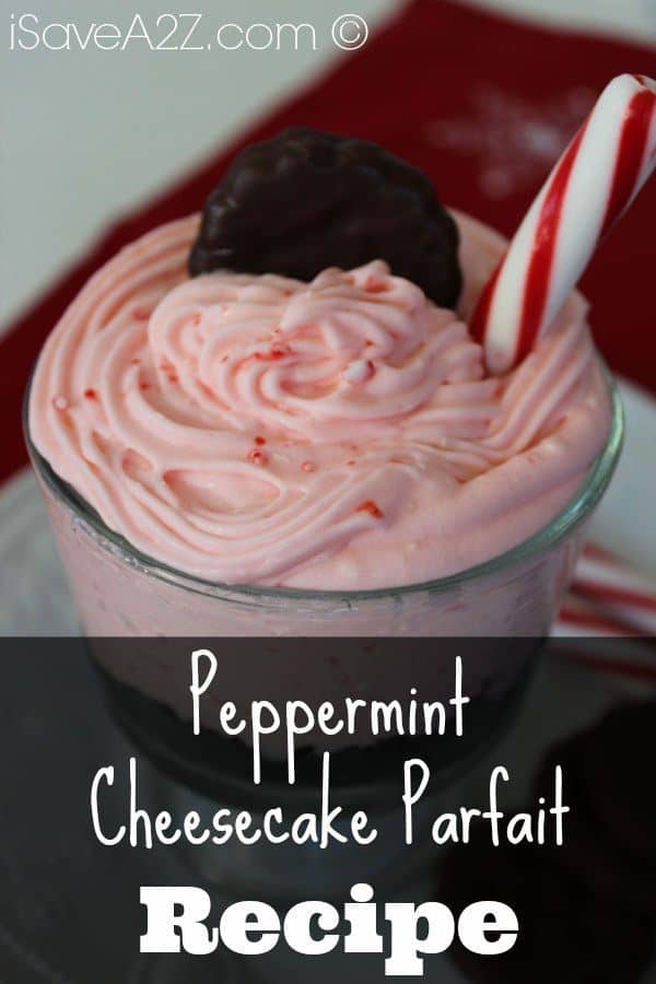 Peppermint Cheesecake Parfait