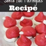 Santa Hat Meringues