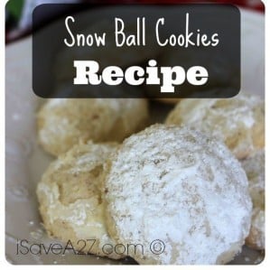 Snow Ball Cookies