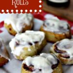 Apple Butter Cinnamon Rolls