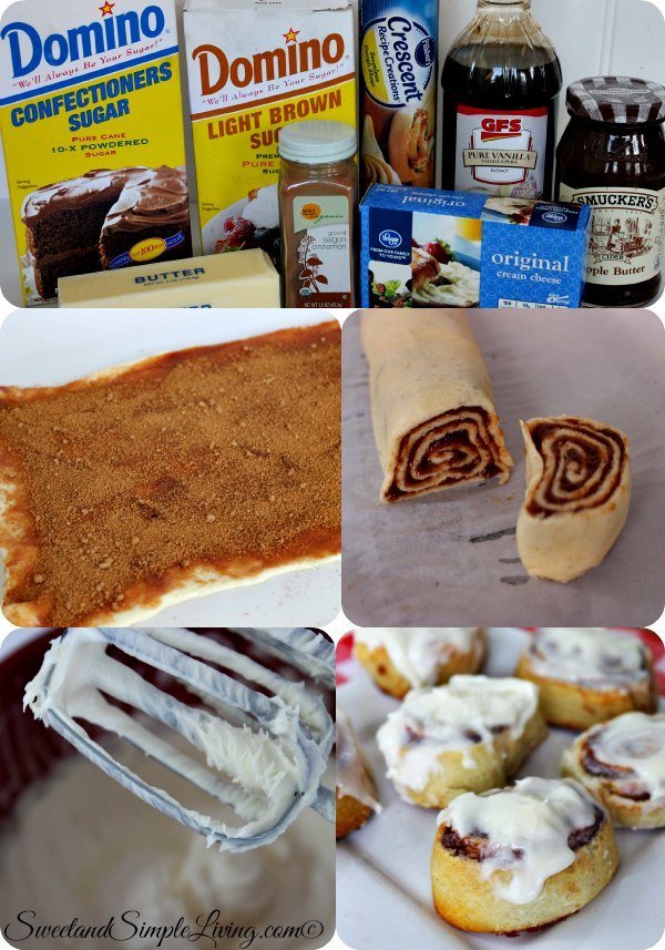 Apple Butter Cinnamon Rolls Recipe