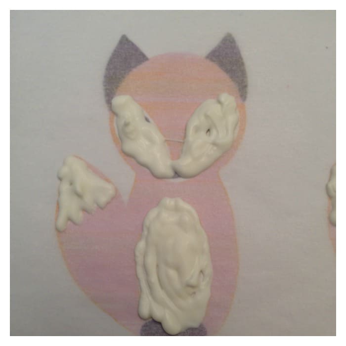 Chocolate Fox Cupcake Toppers