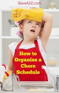 How to Organize a Chore Schedule